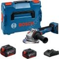 Bosch Profesyonel GWS 18V-11 S 2X5.0AH Çift Akülü Devir Ayarlı Taşlama 06019N4002