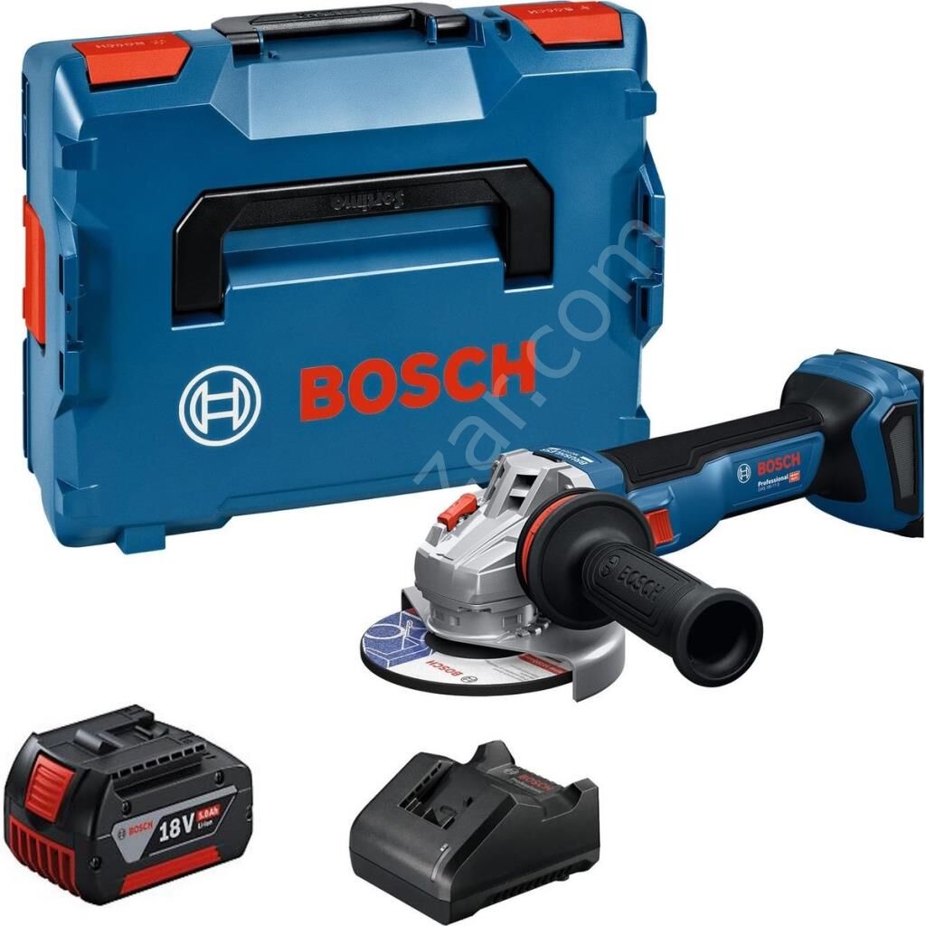 Bosch Profesyonel GWS 18V-11 S Tek Akülü 5 Ah Devir Ayarlı Taşlama 06019N4003