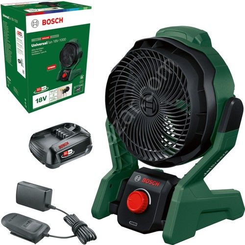 Bosch Universalfan 18V-1000 1X2.0AH Akülü Fan - 06039E1001
