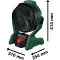 Bosch Universalfan 18V-1000 1X2.0AH Akülü Fan - 06039E1001