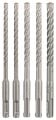 Bosch - SDS plus-5X Serisi Kırıcı Delici Matkap Ucu 5 Parça Set (6,6,8,8,10 x 160 mm) 2608833911