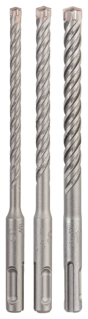 Bosch - SDS plus-5X Serisi Kırıcı Delici Matkap Ucu 3 Parça Set ( 6,8,10 x 160 mm) 2608833912