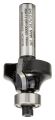 Bosch - Standard Seri Ahşap İçin Çift Oluklu, Sert Metal Bilya Yataklı Yuvarlama Frezesi 8*6*53 mm 2608628340