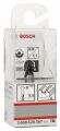 Bosch - Standard Seri Ahşap İçin Çift Oluklu, Sert Metal Dalma Yarımay Freze 8*8*40*4 mm 2608628367