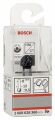 Bosch - Standard Seri Ahşap İçin Çift Oluklu, Sert Metal Dalma Yarımay Freze 8*12*40*6 mm 2608628368