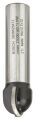 Bosch - Standard Seri Ahşap İçin Çift Oluklu, Sert Metal Dalma Yarımay Freze 12*16*54*8 mm 2608628472