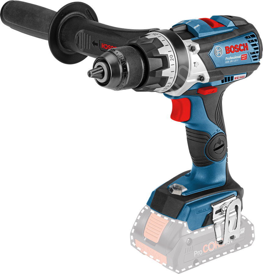 Bosch Professional GSB 18V-110 C (Solo) Akülü Darbeli Delme Vidalama Makinesi