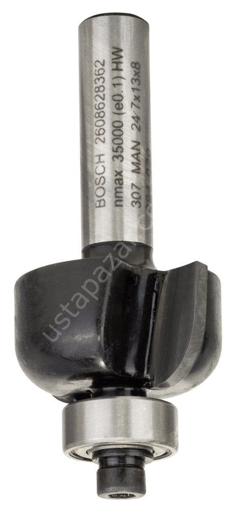 Bosch - Standard Seri Ahşap İçin Çift Kesicili Sert Metal Kordon Bıçağı 8*24,7*53*6 mm 2608628362