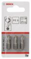 Bosch - Extra Hard Serisi Vidalama Ucu PZ 3*25 mm 3'lü 2607001562