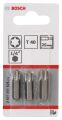 Bosch - Extra Hard Serisi Vidalama Ucu T40*25 mm 3'lü 2607001625