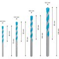 Expert Multiconstruction Cyl-9 Delme Ucu Seti 4/5/6/8 mm 4 Parça