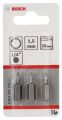 Bosch - Extra Hard Serisi HEX1.5*25 mm 3'lü 2607001716