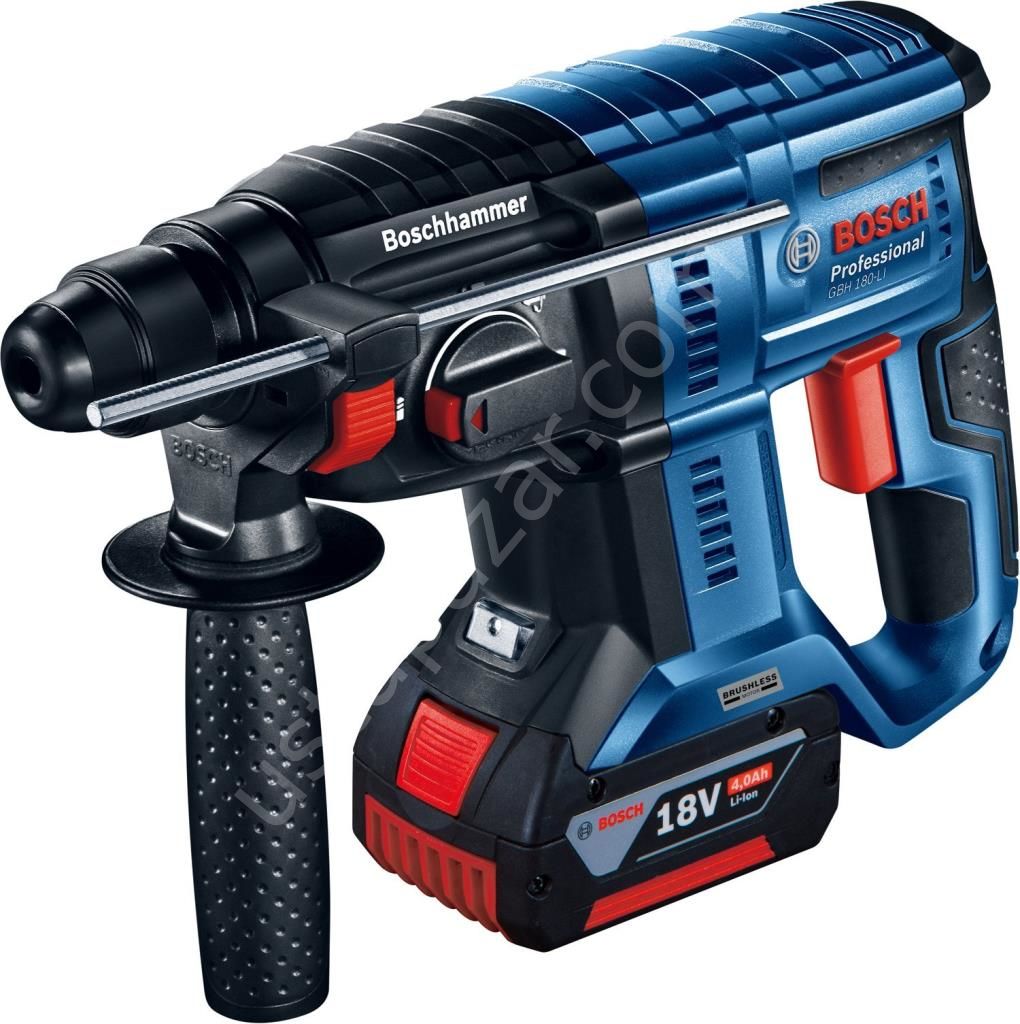 Bosch Professional GBH 180-Li Çift Akülü 4 Ah Kırıcı-Delici 0611911121