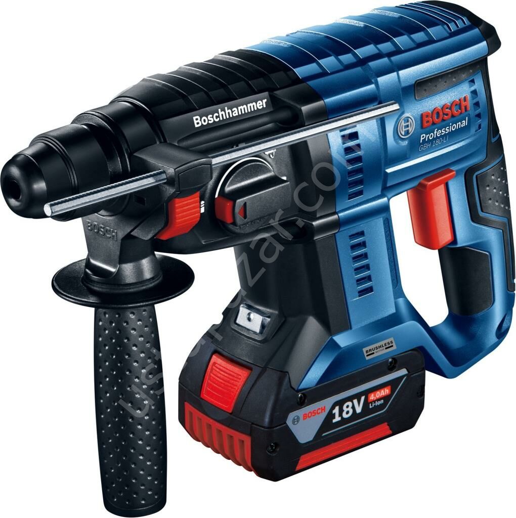 Bosch Professional GBH 180-Li Çift Akülü 4 Ah Kırıcı-Delici 0611911121