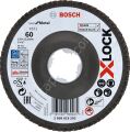 Bosch - X-LOCK - 125 mm 60 Kum Best Serisi Metal Flap Disk 2608619202