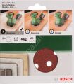 Bosch - Eksantirik Zımpara Kağıdı 5'li, 125 mm 60 Kum 8 Delik
