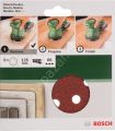 Bosch - Eksantirik Zımpara Kağıdı 5'li, 125 mm 60 Kum 8 Delik
