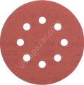 Bosch - Eksantirik Zımpara Kağıdı 5'li, 125 mm 180 Kum 8 Delik