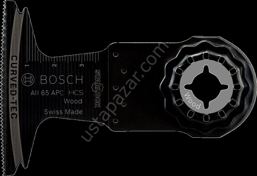 Bosch - Starlock - AII 65 APC - HCS Ahşap İçin Daldırmalı Testere Bıçağı 5'li 2608662358