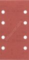 Bosch - Titreşimli Zımpara Kağıdı 10'lu, 93 x 185 mm 180 Kum 8 Delik