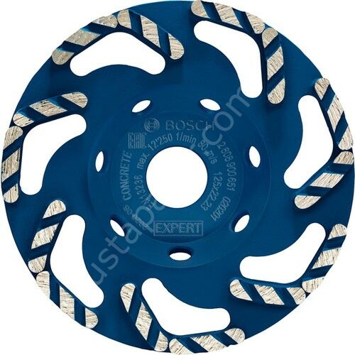 Bosch Expert Concrete Elmas Çanak Disk 125 x 22,23 x 4,5 mm