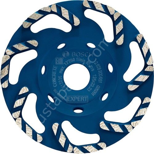 Bosch Expert Concrete Elmas Çanak Disk 125 x 22,23 x 4,5 mm