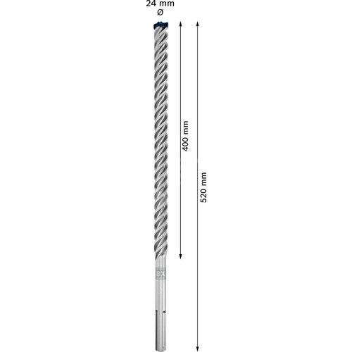 Bosch Expert Sds Max-8x Kırıcı Delici Delme Ucu 24 x 400 x 520 mm
