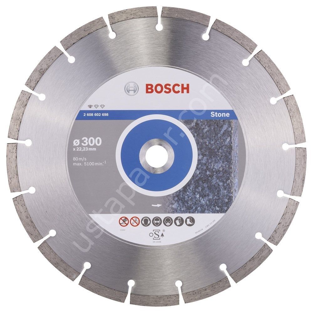 Bosch - Standard Seri Taş İçin Elmas Kesme Diski 300 mm 2608602698