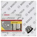 Bosch - Standard Seri Genel Yapı Malzemeleri İçin Turbo Segmanlı 9+1 Elmas Kesme Diski Set 115 mm 2608603249