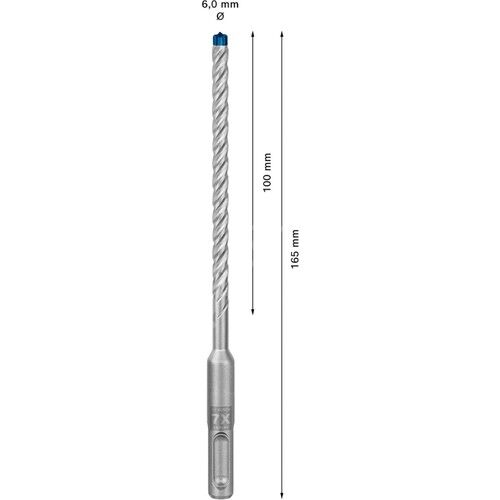 Bosch Expert Sds Plus-7x Kırıcı Delici Delme Ucu 6 x 100 x 165 mm