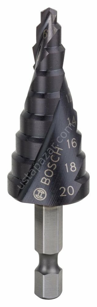 Bosch - HSS-AlTiN 9 Kademeli Matkap Ucu 4-20 mm 2608588070