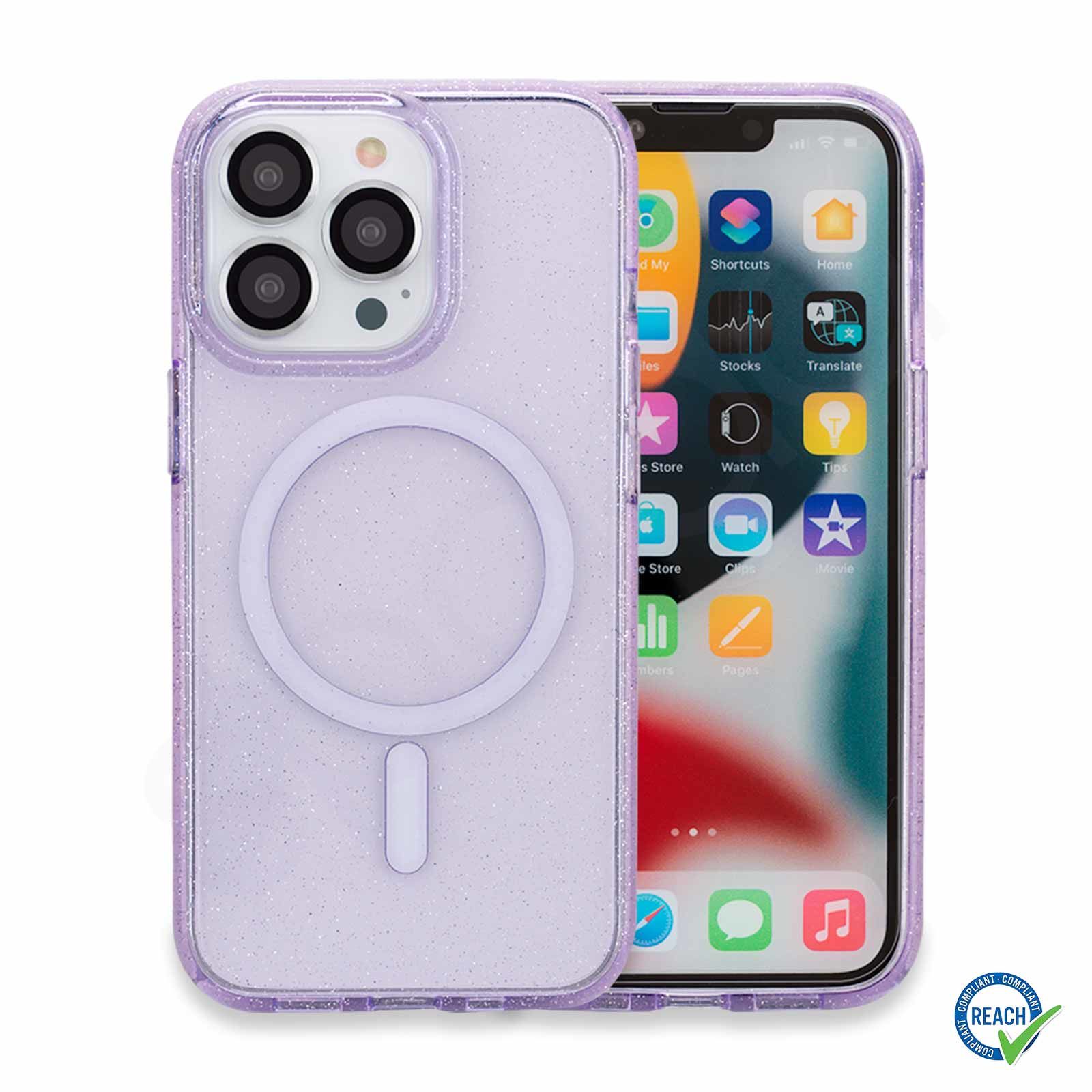 iPhone 13 Pro Spada Diamond Magsafe Purple Kapak