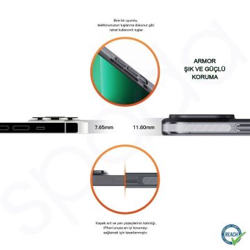 iPhone 14 Plus Spada Armor Magsafe Black Kapak