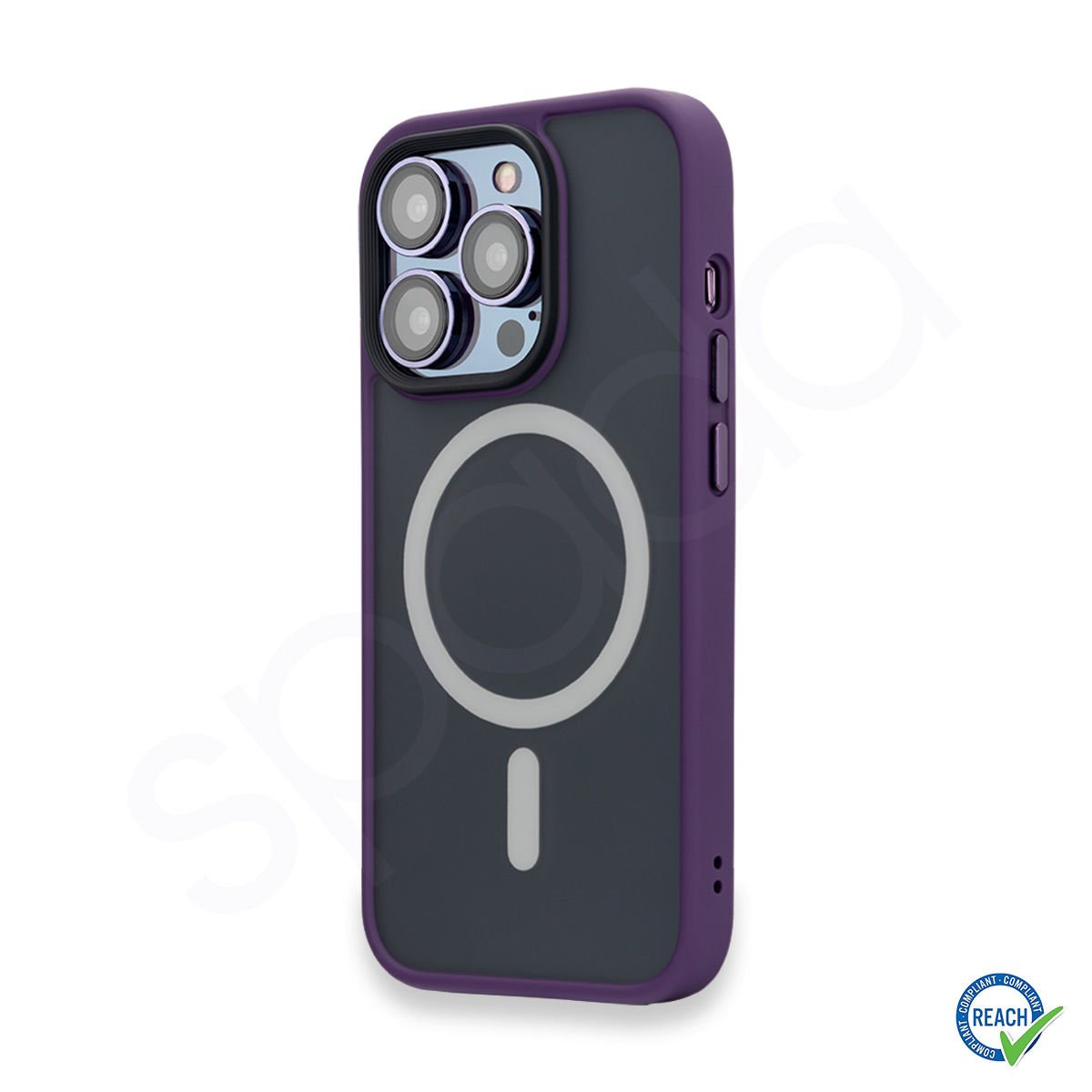 iPhone 14 Pro Spada Panzer Magsafe Deep Purple Kapak