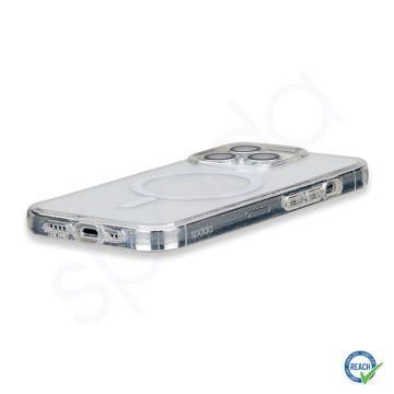 iPhone 13 Pro Spada Diamond Magsafe Silver Kapak