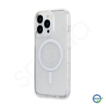 iPhone 13 Pro Spada Diamond Magsafe Silver Kapak
