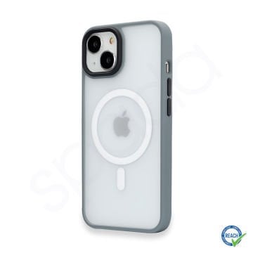 iPhone 13 Spada Magnet Magsafe Gray Kapak
