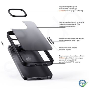 iPhone 15 Plus Spada Panzer Gray Kapak