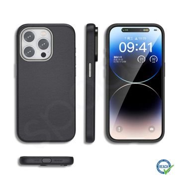 iPhone 15 Pro Spada Pelle Black Kapak