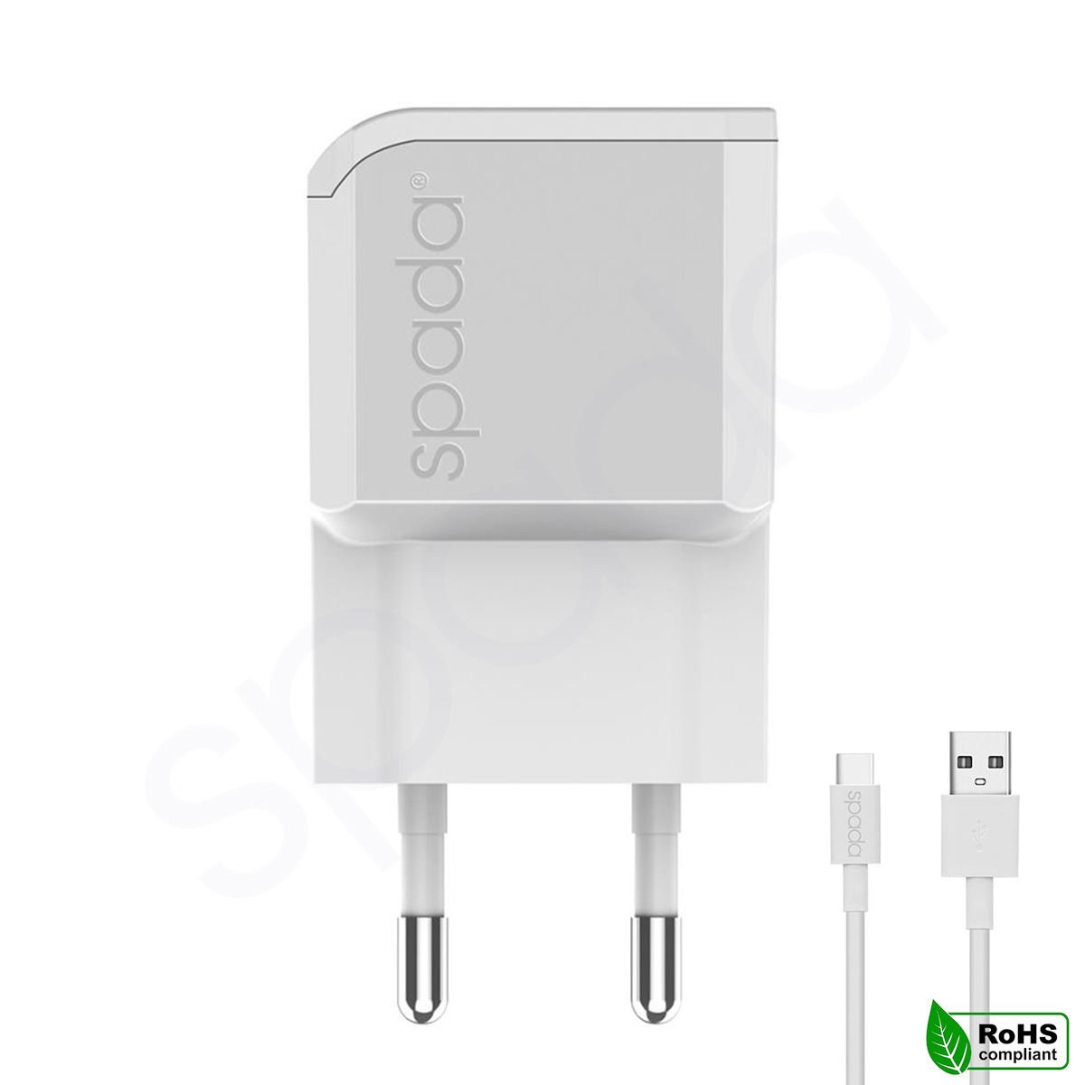 Spada Type-C Kablolu 2000 mAh Ev Şarjı-SPD1513EU