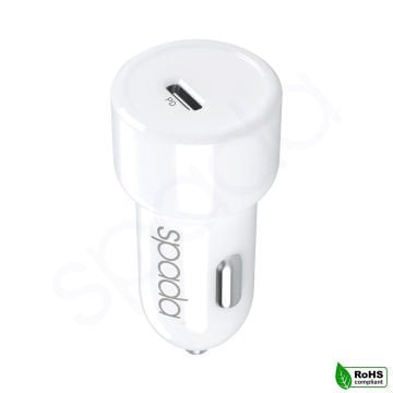 Spada Type-C Çıkışlı 22Watt PD Araç Şarjı-SPD-C518PD