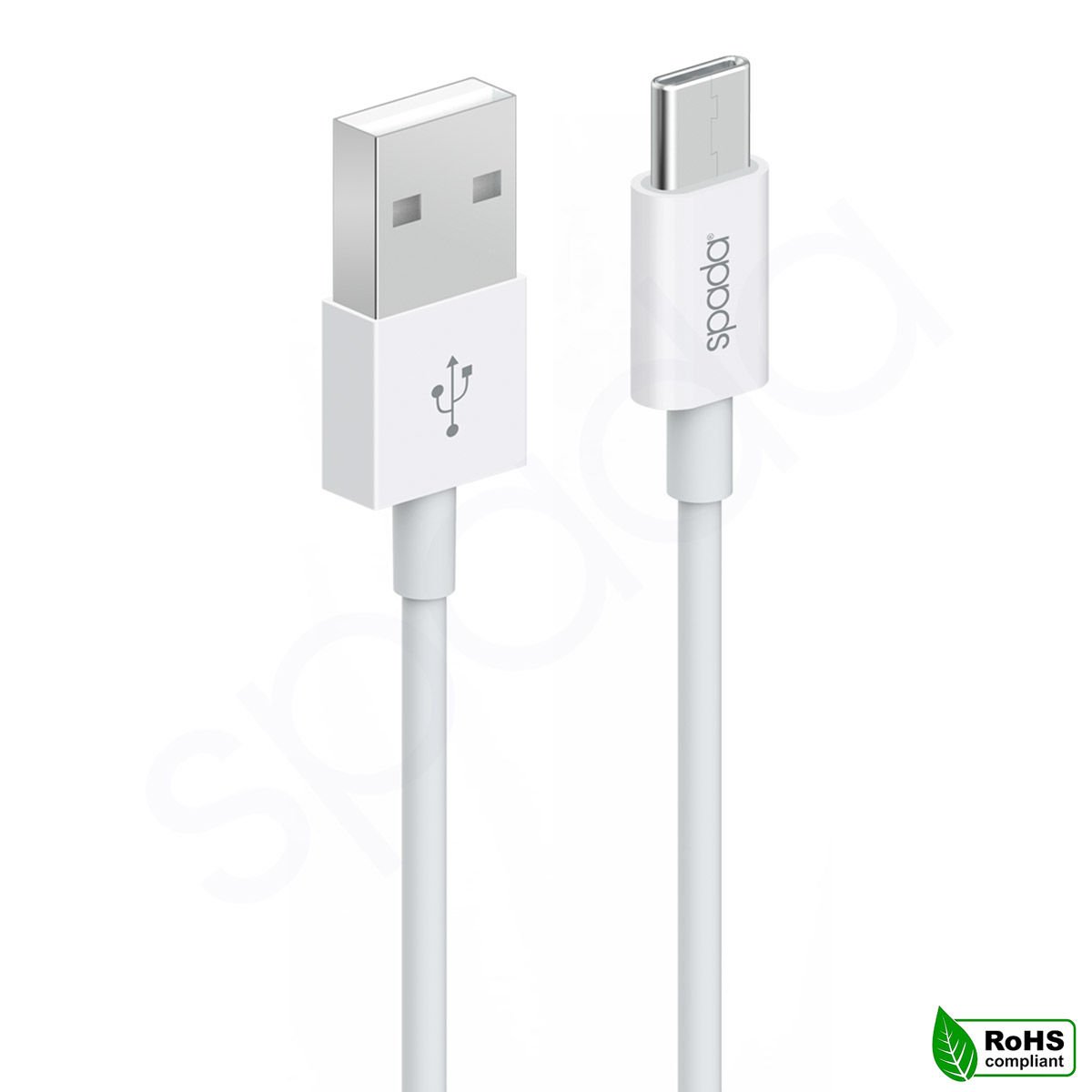 Spada Titanium Seri KBL-80WH Type-C 2 metre Beyaz Kablo