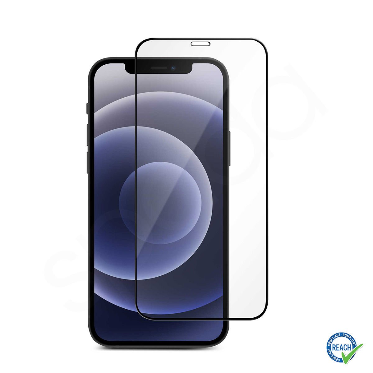 iPhone 12 Spada Comfort Temperli Tam Ekran Koruma Camı