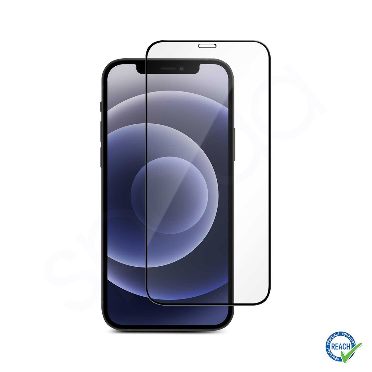 iPhone 12 Mini Spada Comfort Temperli Tam Ekran Koruma Camı
