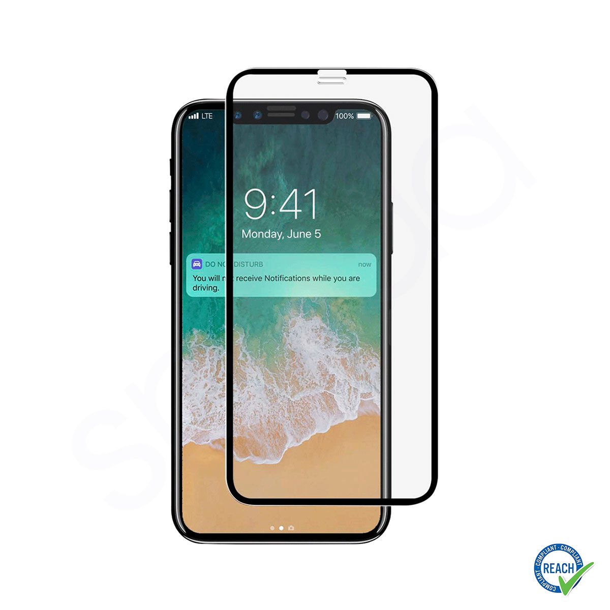 iPhone 12 Mini Spada Mat Temperli Tam Ekran Koruma Camı