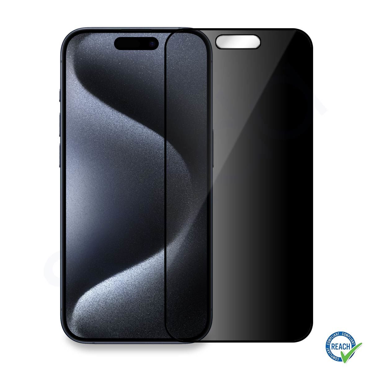 iPhone 15 Pro Max Spada Phantom Privacy Temperli Tam Ekran Koruma Camı