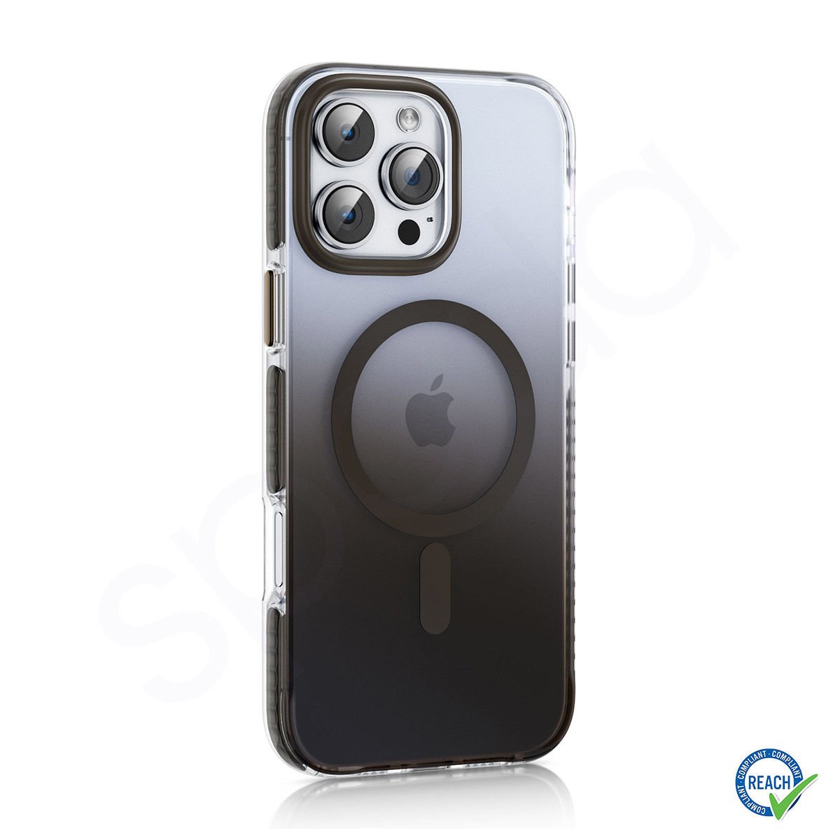 iPhone 16 Pro Max Spada Icon Magsafe Siyah Kapak