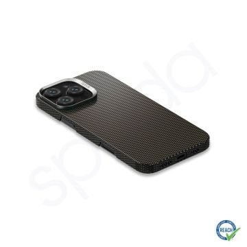 iPhone 16 Pro Spada Premium Kevlar Magsafe Kahverengi Kapak