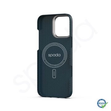 iPhone 16 Pro Spada Premium Kevlar Magsafe Lacivert Kapak