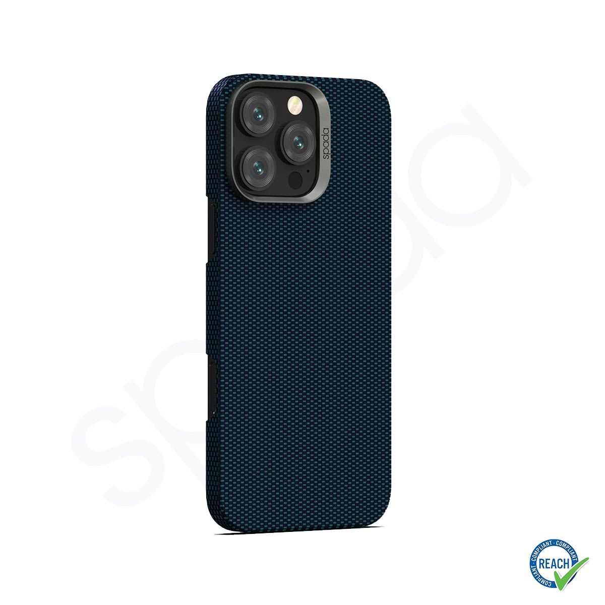 iPhone 16 Pro Spada Premium Kevlar Magsafe Lacivert Kapak
